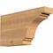 Ekena Millwork Pescadero Smooth Rafter Tail, Western Red Cedar, 3 1/2"W x 10"H x 18"L RFT04X10X18PEC00SWR - alternate 1